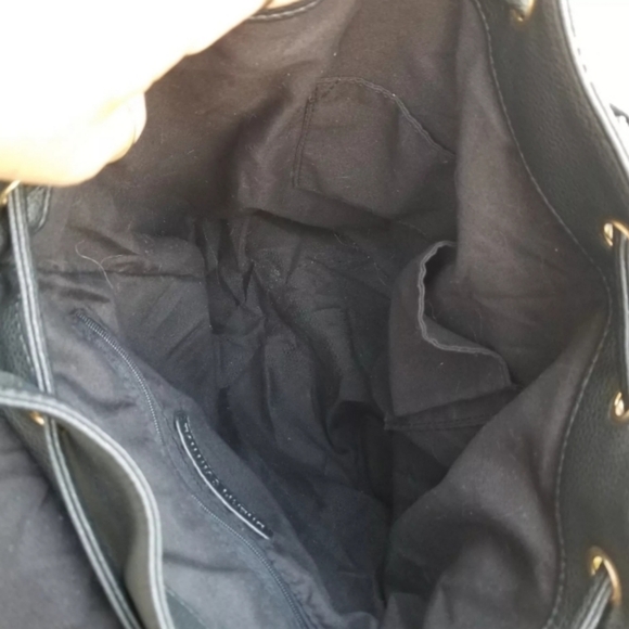 Dream Control BLACK Backpack Purse (12x14x5) Street Graffiti Emoji Cartoon Bag - Picture 7 of 9